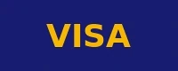Visa accepted payment method logo at Gransino